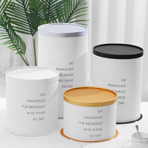 Caja de embalaje redonda para pasteles, de 4, 6, 8 y 10 pulgadas, de papel hecho a medida, ecológico, para regalo - Product Image 5