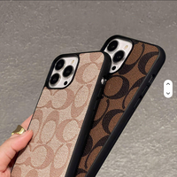 Étui de téléphone de luxe en cuir pour iPhone 11 12 13 14 15 16 17 Pro Max 16E 17 Air 12/13 Mini, accessoires mobiles anti-chute
