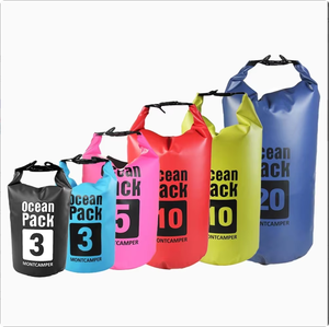 Bolsa Seca Impermeable Flotante <span class=keywords><strong>de</strong></span> PVC para Exteriores, Venta al por Mayor, Ocean Pack, 3L, 5L, 10L, 20L - Product Image 1