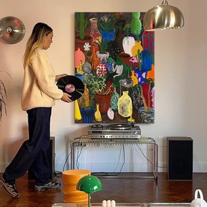 Pintura Abstracta al Óleo sobre Lienzo, de Alta Gama, para Decoración de Sala de Estar, Dormitorio, Fondo de Sofá, Cuadro para Colgar en la Pared - Product Image 3