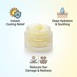 Crème Visage Apaisante <span class=keywords><strong>Hydratante</strong></span> au <span class=keywords><strong>Sorbet</strong></span> de Thaïlande à l'Acide Hyaluronique et aux Baies de Thaïlande Végétaliennes Personnalisée – Soin Naturel Hydratant Après-Soleil - Product Image 2