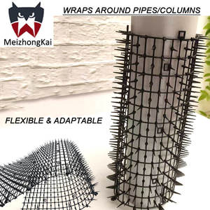 Tapis à pointes pour <span class=keywords><strong>chat</strong></span> en PP durable - Empêche les chats de se rapprocher <span class=keywords><strong>des</strong></span> <span class=keywords><strong>plantes</strong></span>/<span class=keywords><strong>des</strong></span> meubles, anti-mastication, tapis de dissuasion pour animaux de compagnie réglable - Product Image 4