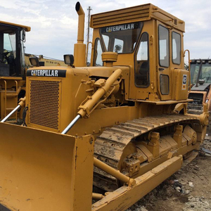 Bulldozer sur chenilles d'occasion de fabrication japonaise D6D, capacité de nivellement de 14000 kg, 7,5 m, composants d'origine, garantie d'un an - Product Image 1