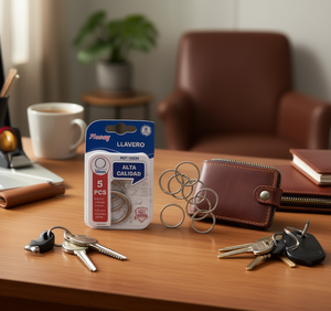 Anello Portachiavi in Ferro Pioney 35mm di Alta Qualità per Portachiavi - Product Image 2