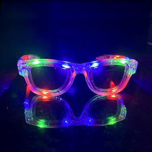 LED lampeggiante <span class=keywords><strong>occhiali</strong></span> trasparenti per la laurea di natale ringraziamento & <span class=keywords><strong>san</strong></span> <span class=keywords><strong>valentino</strong></span> confezionato in borsa - Product Image 3
