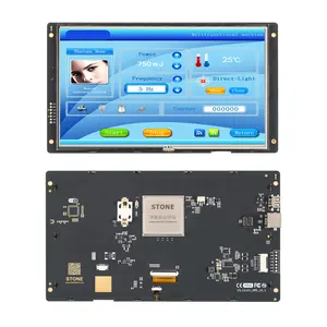 Display leggibile alla luce del sole in pietra 10 pollici tft 256MB di memoria RS232/RS422/RS485/TTL modulo touch screen capacitivo