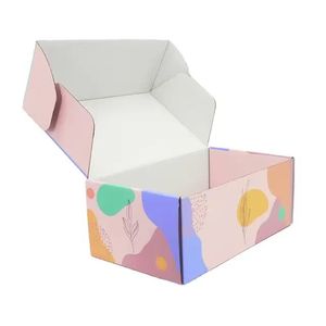 Factory mailbox baby clothes corrugated packaging carton shipping box products aircraft box transport box