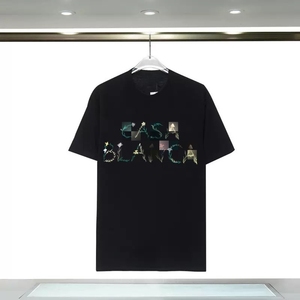 <span class=keywords><strong>T</strong></span>-<span class=keywords><strong>shirt</strong></span> <span class=keywords><strong>bianca</strong></span> da uomo in cotone 100% stampato, maglietta casual con grafica, top estivo a maniche corte, <span class=keywords><strong>t</strong></span>-<span class=keywords><strong>shirt</strong></span> da uomo. - Product Image 5