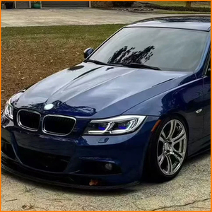 Para <span class=keywords><strong>BMW</strong></span> Serie 3 E90 <span class=keywords><strong>320i</strong></span> 325i 330i 2005-2012, Estilo G20, Marco Láser Azul, Lente de Proyector Bi-LED Doble, Conjunto de Faros Delanteros Mejorados - Product Image 3