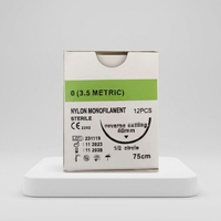 Sutures chirurgicales absorbables en Vicryl PGA910 PGLA de 75 cm, tailles 1-0 3-0, certifiées CE, pour usage vétérinaire, enseignement, pratique médicale et animale – Vente en gros