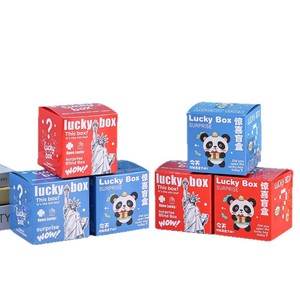 Scatola Misteriosa Natalizia Personalizzata OEM per Piccole Imprese, Scatola Ecologica Resistente in <span class=keywords><strong>Cartone</strong></span> Bianco con Stampa CMYK - Product Image 2