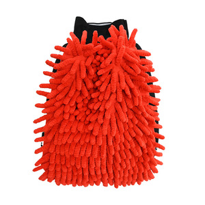 Guante de microfibra para limpieza de autos, forro polar coral, chenilla, para detallado automotriz, hecho a medida - Product Image 4