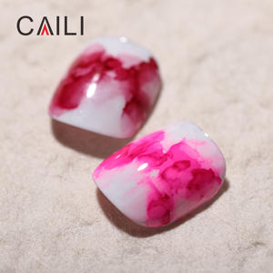 Caili Marble Ink Glitter Acuarela Blooming <span class=keywords><strong>Gel</strong></span> Esmalte de uñas Alcohol Ink Blossom <span class=keywords><strong>Gel</strong></span> UV LED <span class=keywords><strong>gel</strong></span> polaco - Product Image 2