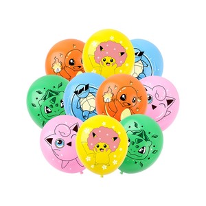 Nouvelles décorations de fête sur le thème d'<span class=keywords><strong>anniversaire</strong></span> <span class=keywords><strong>Pikachu</strong></span> pour enfants, ensembles de ballons, bannières et décorations de gâteau Pocket Elf - Product Image 4