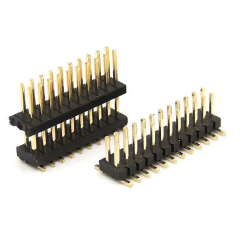 2.54mm smd smt press-fit male 12 pin pcb header connector 2.54 male socket board to board connector