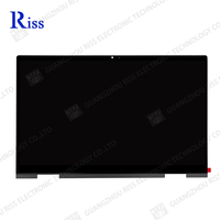 Layar LED RISS NE156FHM-N4X 15.6 Inci dengan Bingkai Tipis untuk HP ENVY 15-ED DP/N 0000TN 1920*1080 Perakitan Layar LCD Laptop