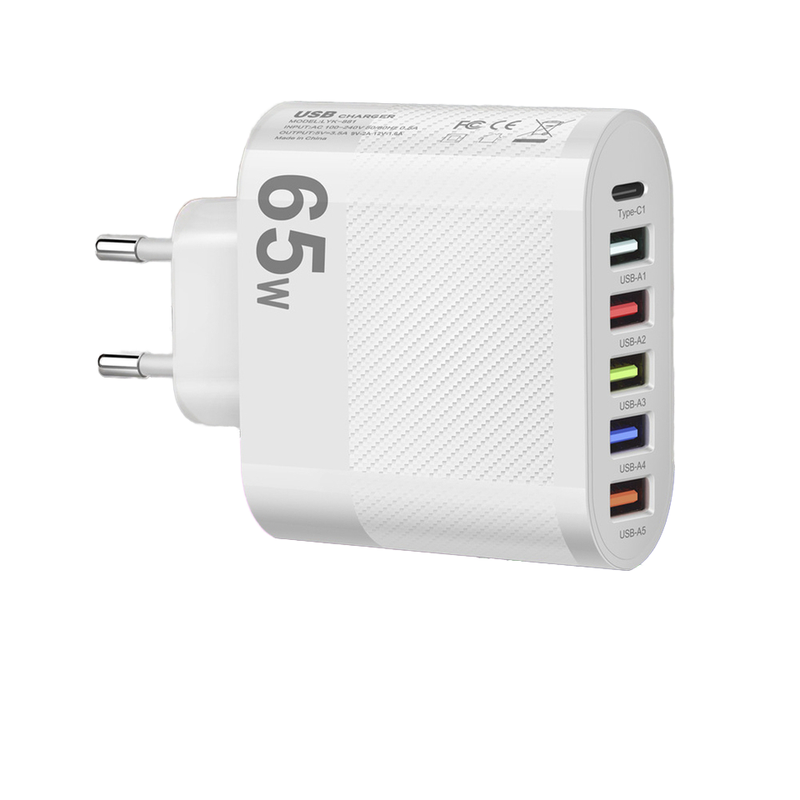 120W 4 Port USB Type C