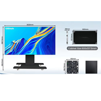 Pantalla LED P2.5 para Interiores, Elevable, con Ajuste Automático de Altura, Plegable en Tres Partes, Control por Wifi, para Actuaciones en Escenarios de DJ
