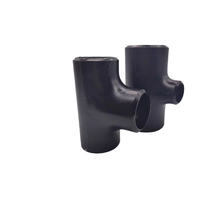 Grand choix d'acier inoxydable 304 316 en acier au carbone a105 / a182 té soudé par ANSI / ASME té isodiamétral / réducteur té