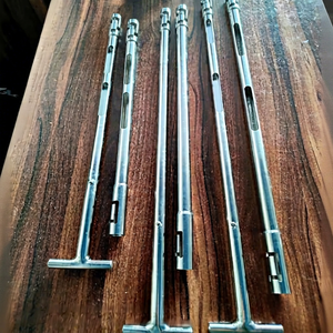 Sonde d'échantillonnage manuelle en acier inoxydable haute précision pour poudres, sonde multi-niveaux pour l'échantillonnage industriel de produits chimiques et alimentaires - Product Image 6