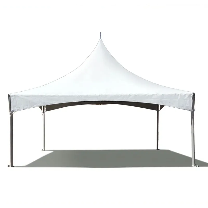 20x20 High Peak Frame Style Party Tent White Commercial Grade Canopy for Weddings, Graduations, Parties, and Events