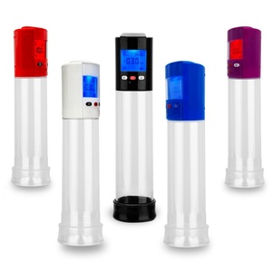 USB Wiederauf lad bares männliches Sexspielzeug Intelligente automatische <span class=keywords><strong>Penis</strong></span> pumpen vergrößerung mit LCD-<span class=keywords><strong>Digital</strong></span> anzeige und Timer - Product Image 1