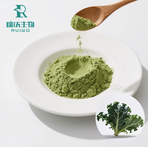 Hot bán hữu cơ màu xanh lá cây Cải xoăn chiết xuất cấp thực phẩm nước ép rau bột nguồn tự nhiên Vitamin cho sức khỏe Thảo Mộc Lá gốc hạt giống - Product Image 4