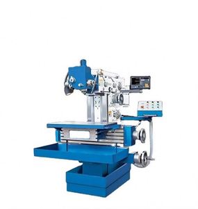 Machine à fraiser universelle professionnelle automatique à tête pivotante verticale en métal - Product Image 1