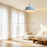 Luminaire suspendu LED à hauteur réglable, blanc chaud, taille moyenne, pour cuisine, salle à manger, maison, bureau, style nordique, luminaire suspendu décoratif