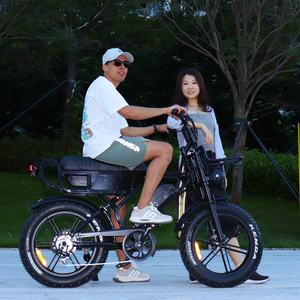 Bicicleta Eléctrica de Montaña VOMO, 20 Pulgadas, Neumáticos Anchos, Motor sin Escobillas de 250W, Doble Suspensión, Repuestos, Batería de Litio de 48V, X90Max - Product Image 3