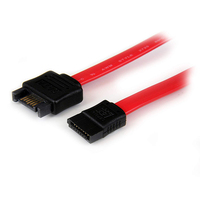 Cable de extensión de cobre puro SATA III de 6 pulgadas de alta calidad macho a hembra duradero con integridad de señal óptima para computadoras