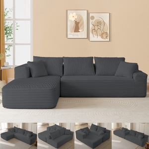 Tùy chỉnh nén sofa nhiều vải tùy chọn nhiều mở rộng chân căn hộ khách sạn Công viên phòng khách xốp lưu trữ - Product Image 2