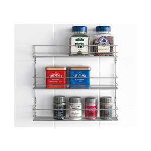 Metaltex Gewürzregal 3Etagen 37x8x31cm plata - Product Image 2
