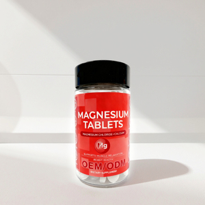 อาหารเสริมแมกนีเซียมคลอไรด์แท็บเล็ตแคลเซียมแท็บเล็ตแมกนีเซียมแคลเซียมธรรมชาติ - Product Image 4