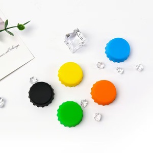 Reusable Eco-Friendly Washable Silicone Bottle Caps Bar Accessories Household Brewing <b>Stopper</b> Beer Storage Beverage Accessories - Product Image 5