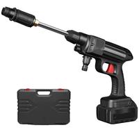 Nettoyeur haute pression sans fil avec pistolet, tube ABS extensible de 5 mètres, batteries au lithium 9980VF et mallette à outils