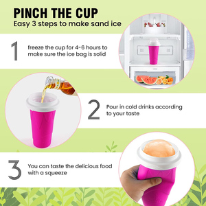 แก้วทำสเลอชี่ แก้วทำน้ำแข็งปั่น ของเล่นสุดเจ๋ง แก้วสเลอชี่วิเศษ ของขวัญคริสต์มาสสำหรับเด็กชาย เด็กหญิง วัยรุ่น นักเรียน - Product Image 5