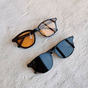 Retro Unisex Summer PC <b>Frame</b> UV400 Protection <b>Large</b> Sunglasses for Seaside Driving Wholesale - Product Image 1