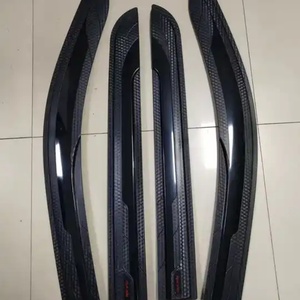 Pare-pluie latéral pour fenêtres de voiture, nouvelle conception en fibre de carbone 3D de la marque KQD, pour Toyota Hilux Revo - Product Image 3