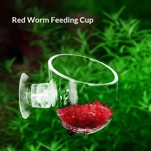 Copa Transparente para Hematozoides, Copa para Lombrices Rojas, Contenedor de Alimentación de Vidrio Orgánico, Copa para <span class=keywords><strong>Plantas</strong></span> Acuáticas, Copa de Aire, Copa para Mosquitos, Copa para Krill - Product Image 5