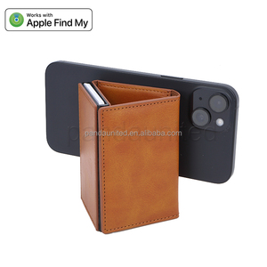 Portefeuille intelligent certifié MFI avec carte pop-up de chargement <span class=keywords><strong>MagSafe</strong></span> et localisateur de portefeuille magnétique à 4 emplacements - Product Image 6