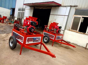 Manuell Betriebene Kleine Hydraulische Lehm-Bodenpflasterstein-Pressmaschine - Product Image 4