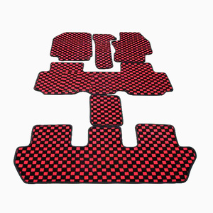 Tapis de sol de voiture personnalisés de bonne qualité et sur mesure en damier pour honda freed mats oem JDM ODM - Product Image 1