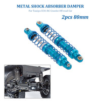 Amortisseurs métalliques RCXAZ 70-120 mm à huile pour voiture RC 1/10, camion, crawler SCX10 TRX4 Redcat Gen8 (Modèle DRM11464-1)