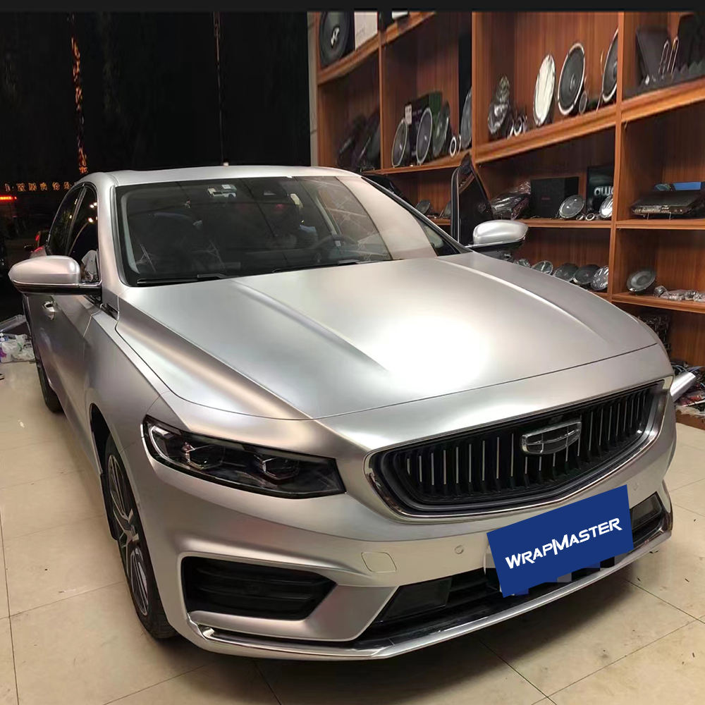 Satin Metallic Silver