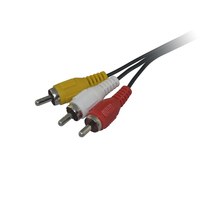 Câble RCA AV de haute qualité pour GameCube pour 64 Super Famicom Accessoires d'équipement de jeu