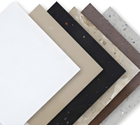Panel Dekoratif Lembaran HPL (High Pressure Laminate) Efek Batu Tahan Air untuk Furnitur, Dinding, Kabinet, Pintu, dan Interior