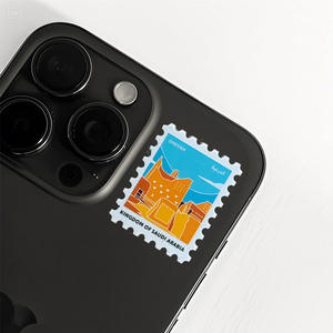 Özel suudi arabistan mimarlık Landmark manzara damga rozeti <span class=keywords><strong>Metal</strong></span> telefon Sticker yapıştırıcı dekorasyon olay için fabrika kaynağı - Product Image 5