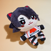 Muñeco de Peluche Personalizado de Anime con Diseño de Ídolo Humano, Bajo MOQ, Juguete de Mascota de Algodón Relleno, Logotipo OEM, Venta al por Mayor