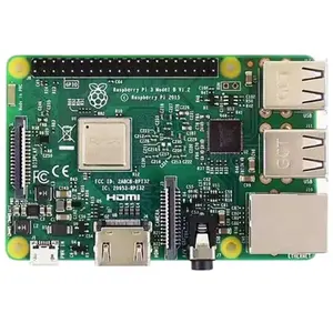 Giá rẻ ban đầu Raspberry Pi 3 mô hình B bảng duy nhất hiển thị Pi 3B 3B + 1GB máy tính RAM RPi Raspberry Pi 3 B + cộng với Starter Kit